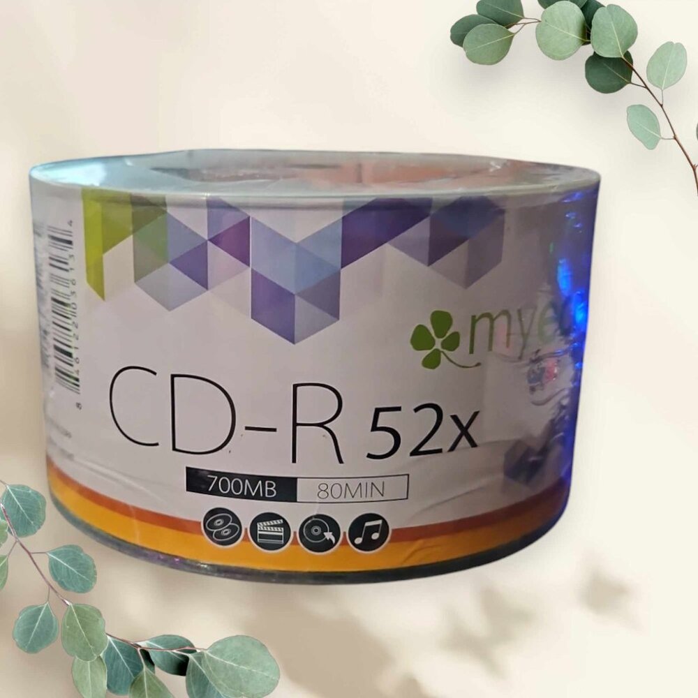 My Eco Smart Buy CD-R 52X 80 Minutes 700 MB 50 Disc